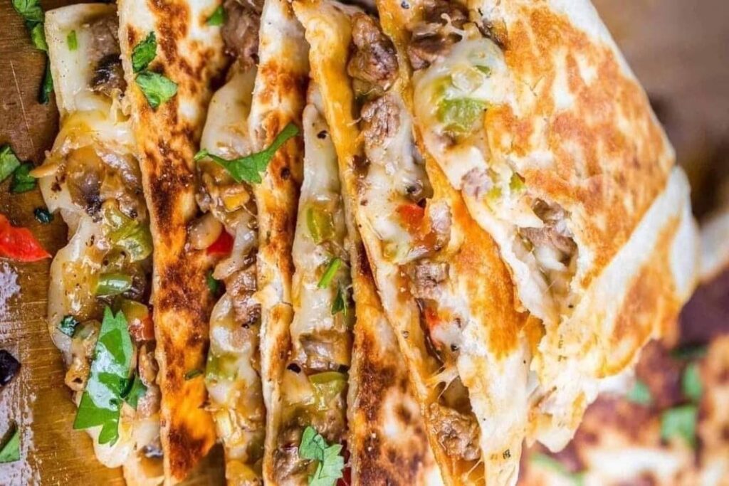 Cheese Steak Quesadillas