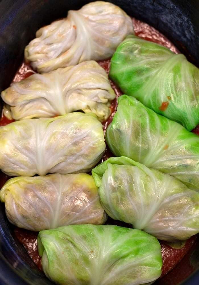 Slow Cooker Cabbage Rolls