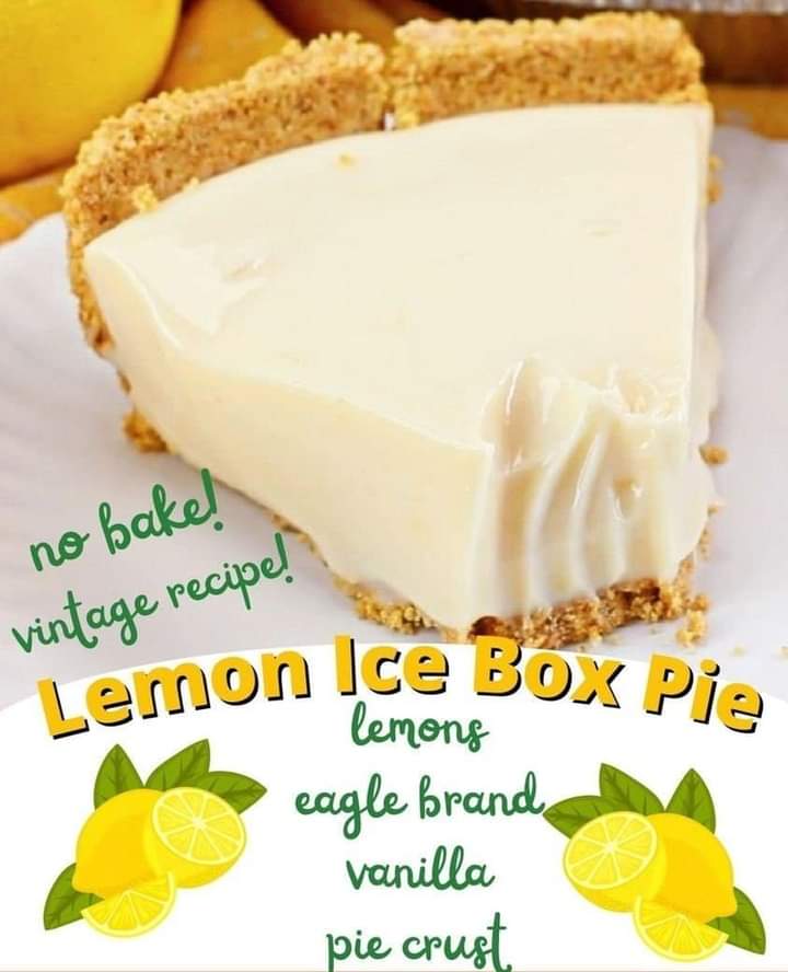 No-bake lemon icebox pie