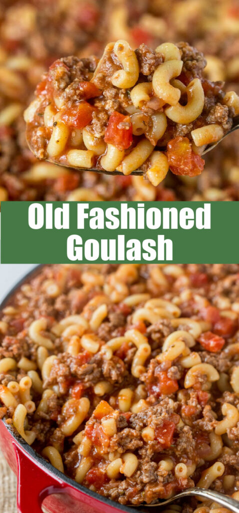 OLD FASHIONED GOULASH
